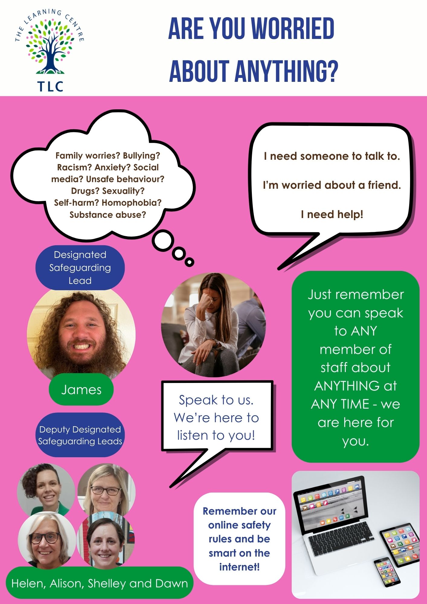 TLC Learner Friendly Safeguarding Poster 200526